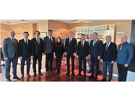 BİRLİK BAŞKANIMIZ AV. R. ERİNÇ SAĞKAN’I ZİYARET ETTİK