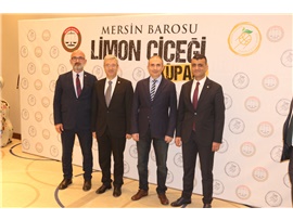 MERSİN BAROSU BAROLAR ARASI LİMON ÇİÇEĞİ BASKETBOL TURNUVASI DÜZENLENDİ