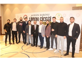 MERSİN BAROSU BAROLAR ARASI LİMON ÇİÇEĞİ BASKETBOL TURNUVASI DÜZENLENDİ