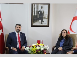 BARO BAŞKANIMIZDAN KKTC KONSOLOSU’NA ZİYARET