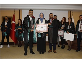 12 STAJYER AVUKATIMIZ, AVUKATLIK RUHSATNAMESİNİ ALDI