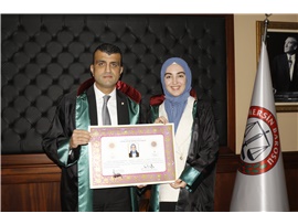 12 STAJYER AVUKATIMIZ, AVUKATLIK RUHSATNAMESİNİ ALDI