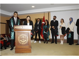 12 STAJYER AVUKATIMIZ, AVUKATLIK RUHSATNAMESİNİ ALDI