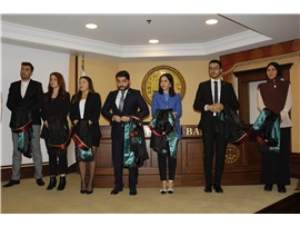 12 STAJYER AVUKATIMIZ, AVUKATLIK RUHSATNAMESİNİ ALDI