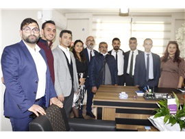 MESLEKTAŞIMIZIN AVUKATLIK OFİSİ AÇILIŞINA KATILDIK