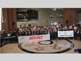 MERSİN BAROSU ADALET NÖBETİNDE