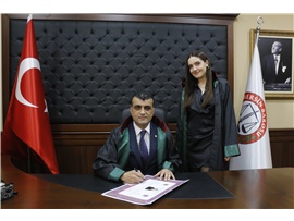 DÖRT STAJYER AVUKATIMIZ, AVUKATLIK RUHSATNAMESİNİ ALDI