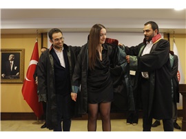 DÖRT STAJYER AVUKATIMIZ, AVUKATLIK RUHSATNAMESİNİ ALDI