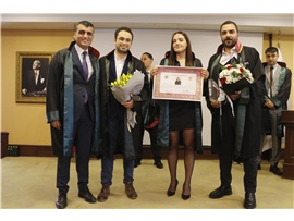 DÖRT STAJYER AVUKATIMIZ, AVUKATLIK RUHSATNAMESİNİ ALDI