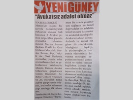 BASINDA BAROMUZ (Yemin Töreni- "Avukatsız Adalet Olmaz")