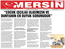BASINDA BAROMUZ (Av. Ruşen Ayşen Ayılgan: "Çocuk İşçiliği Dünyanın ve Ülkemizin En Büyük Sorunudur")