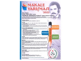 ŞİİR VE MAKALE YARIŞMASI
