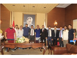 MERSİN BAROSU BAŞKANIMIZ GAZİ ÖZDEMİR MAZBATASINI ALDI
