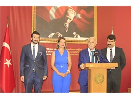 MERSİN BAROSU BAŞKANIMIZ GAZİ ÖZDEMİR MAZBATASINI ALDI