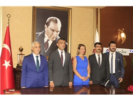 MERSİN BAROSU BAŞKANIMIZ GAZİ ÖZDEMİR MAZBATASINI ALDI