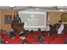 “AVUKATIN CEZAİ, HUKUKİ VE DİSİPLİN SORUMLULUĞU, AVUKATLIK SÖZLEŞMESİ” KONULU SEMİNER DÜZENLENDİ