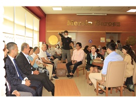 MERSİN BÜYÜKŞEHİR BELEDİYE BAŞKANI SEÇER’DEN, BARO BAŞKANIMIZ ÖZDEMİR’E ZİYARET