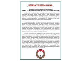 BAROLAR ORTAK AÇIKLAMA
