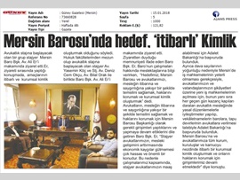 BASINDA BAROMUZ (Baro Bşk. Er: "Hedefimiz İtibarlı ve Kurumsal Kimlik Oluşturmak")