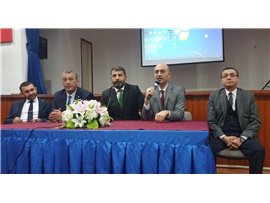 BAŞKANIMIZ, KARİYER GÜNLERİNDE ADALET BÖLÜMÜ ÖĞRENCİLERİYLE BULUŞTU