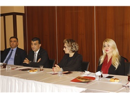 MERSİN KENT KONSEYİ ARALIK AYI OLAĞAN YÜRÜTME KURULU TOPLANTISI, BAROMUZUN EV SAHİPLİĞİNDE YAPILDI