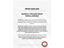 Barolar Ortak Açıklama