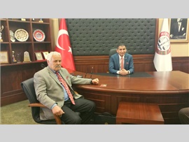 ZİYARET- Türkiye Emekliler Derneği Mersin Şubesi Başkan Yardımcısı