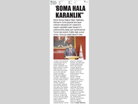 BASINDA BAROMUZ (Soma Faciası Yıldönümü Mesajı)