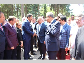 BARO BAŞKANIMIZ BİLGİN YEŞİLBOĞAZ, ŞEHİTLİKTE 15 TEMMUZ ŞEHİTLERİNİ ANDI