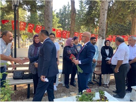 15 TEMMUZ ŞEHİTLERİMİZİ ANDIK