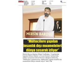 BASINDA BAROMUZ (Mülteci Hakları Semineri Düzenlendi)
