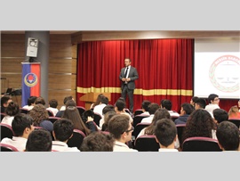 ÖĞRENCİLER ‘BİLİŞİM SUÇLARI’ KONUSUNDA BİLİNÇLENDİRİLDİ