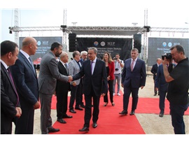 BAŞKANIMIZ AV. BİLGİN YEŞİLBOĞAZ, MIP İLKOKULUNUN TEMEL ATMA TÖRENİNE KATILDI