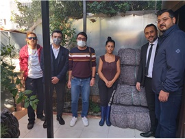 HAYVAN BAKIMIN ÜSTLENEN GÖNÜLLÜLERE DESTEK