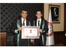 10 STAJYER AVUKATIMIZ CÜBBE GİYDİ