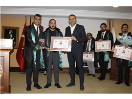 10 STAJYER AVUKATIMIZ CÜBBE GİYDİ