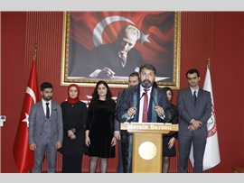 YEŞİLBOĞAZ:  “DEMOKRATİK VE ÇAĞDAŞ HUKUKUN YENİDEN TESİSİNDE ÖNCÜ ROL ALMALIYIZ”
