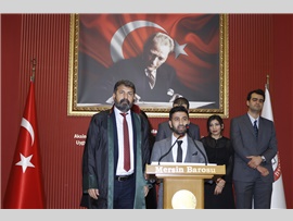 YEŞİLBOĞAZ:  “DEMOKRATİK VE ÇAĞDAŞ HUKUKUN YENİDEN TESİSİNDE ÖNCÜ ROL ALMALIYIZ”