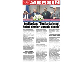 BASINDA BAROMUZ (Yeşilboğaz, Kariyer Günlerinde Adalet Bölümü Öğrencileriyle Buluştu)