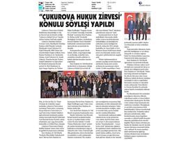 BASINDA BAROMUZ (Yeşilboğaz: "Hukuk Güvenliği Yoksa, Kimse Güvende Değildir")