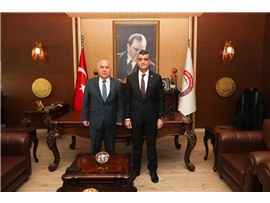 MERSİN İL EMNİYET MÜDÜRÜ MEHMET ASLAN’DAN ZİYARET