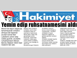 BASINDA BAROMUZ (Başkan Vekilimiz Gazi Özdemir: "Avukatın Olmadığı Hukuk Sistemi Sağlıklı İşlemez")