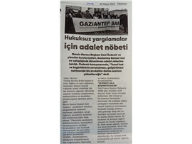 Gaziantep Adalet Nöbeti