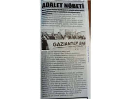 Gaziantep Adalet Nöbeti