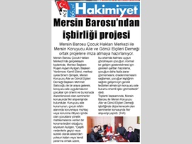 BASINDA BAROMUZ (Koruyucu Aile ve Gönül Elçileri Derneği İle İşbirliği Yaptık)