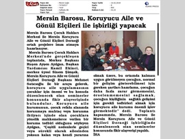 BASINDA BAROMUZ (Koruyucu Aile ve Gönül Elçileri Derneği İle İşbirliği Yaptık)