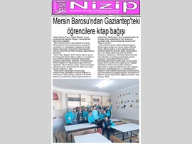 BASINDA BAROMUZ (Baromuzdan Gaziantep'te Öğrencilere Kitap Bağışı)