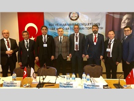 GENİŞLETİLMİŞ EGE, MARMARA VE AKDENİZ BÖLGE BARO BAŞKANLARI TOPLANTISI YAPILDI