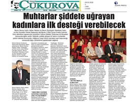 BASINDA BAROMUZ (Muhtarlar Şiddete Uğrayan Kadınlara İlk Desteği Verecek)