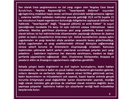 İSTANBUL SÖZLEŞMESİ HAYAT KURTARIR, YAŞATIR!